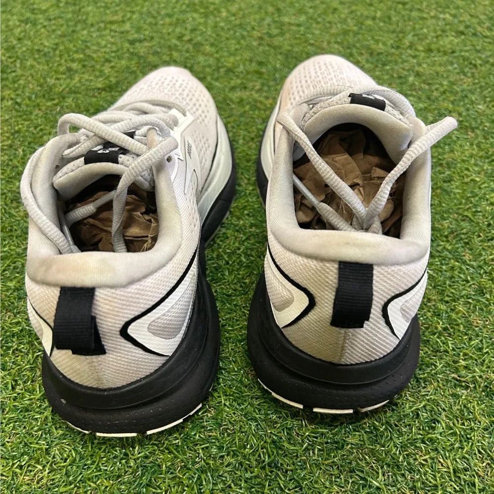 Brooks Trace 3 Womens Running Shoes White Black Grey 1204011B191 Size 6.5